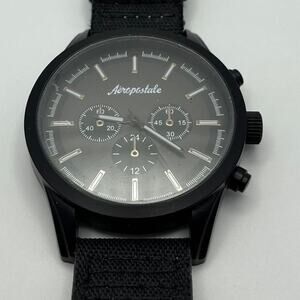 Black mens aeropostale watch